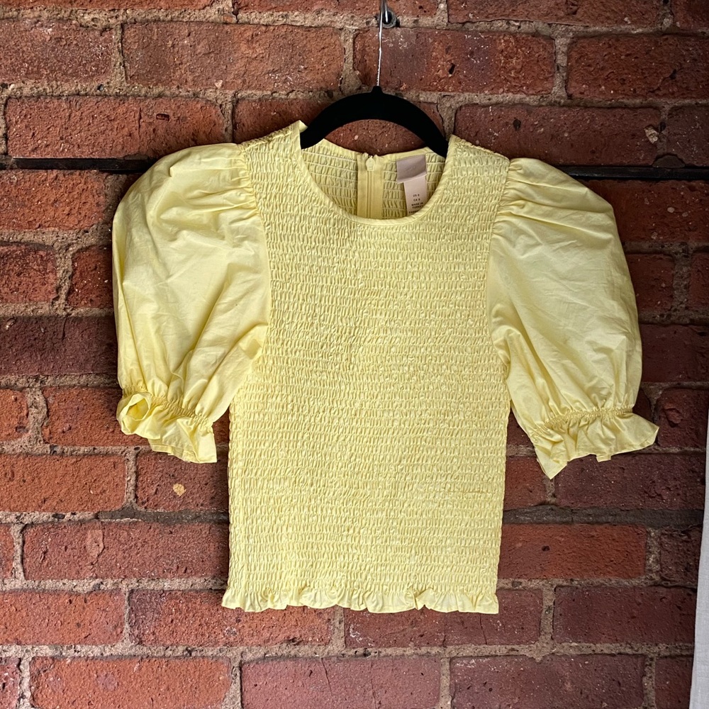 H&M | PUFF SLEEVE TOP